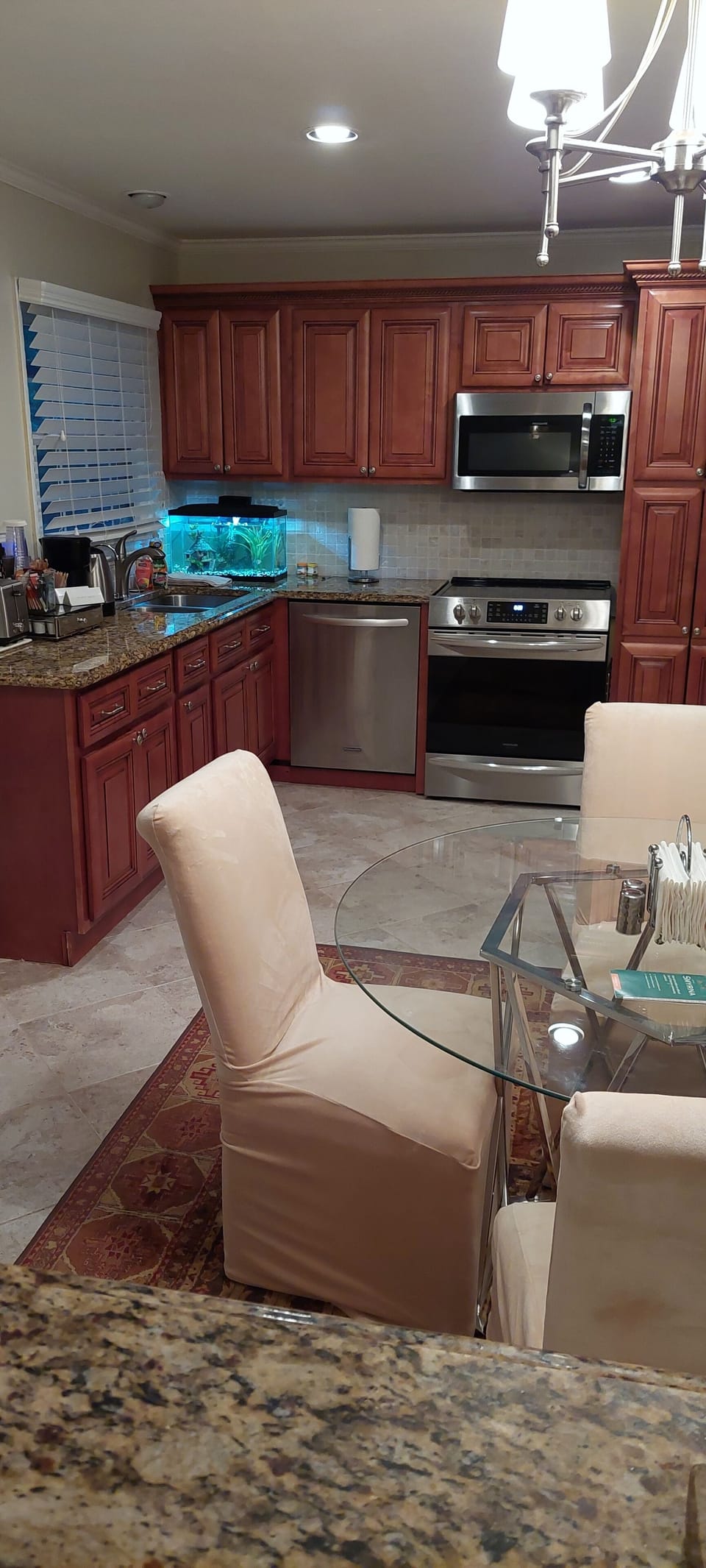 Kitchen with updated appliances