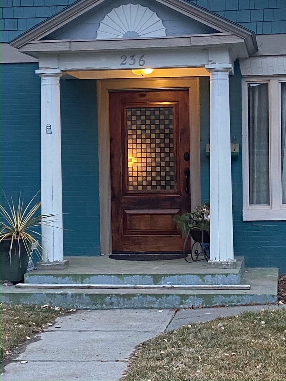 Exterior detail