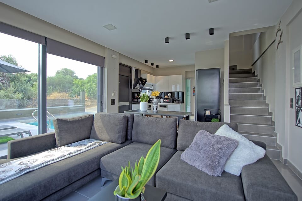 Kitchen, Living Room