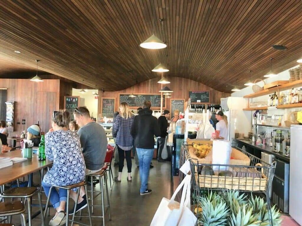 Walk to Swell for coffee and great food in the Jan Juc Village