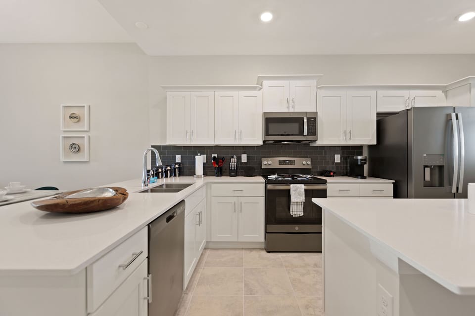 Fully equipped kitchen