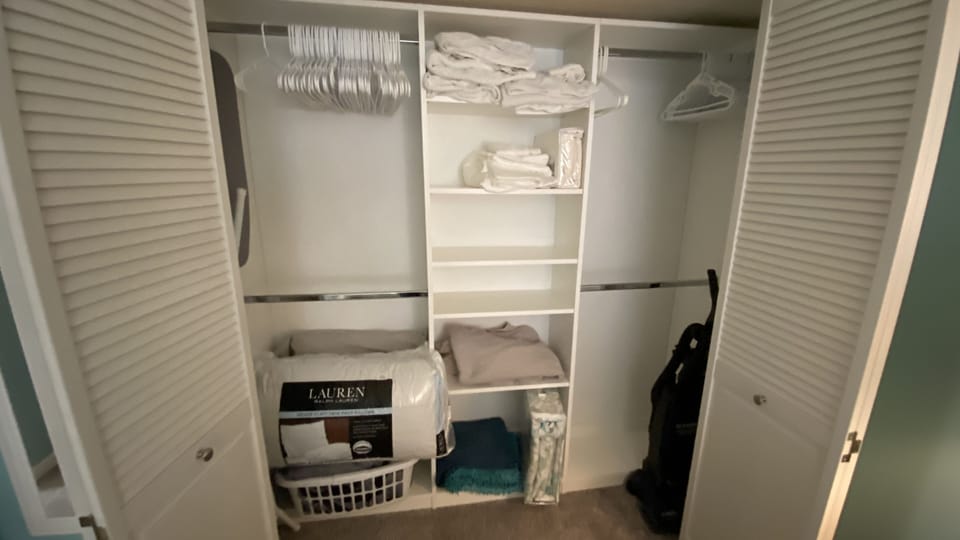 2nd bedroom closet installed by Closets by Design.