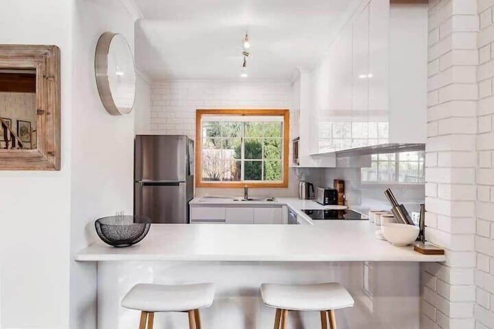 Kitchen with modern appliances