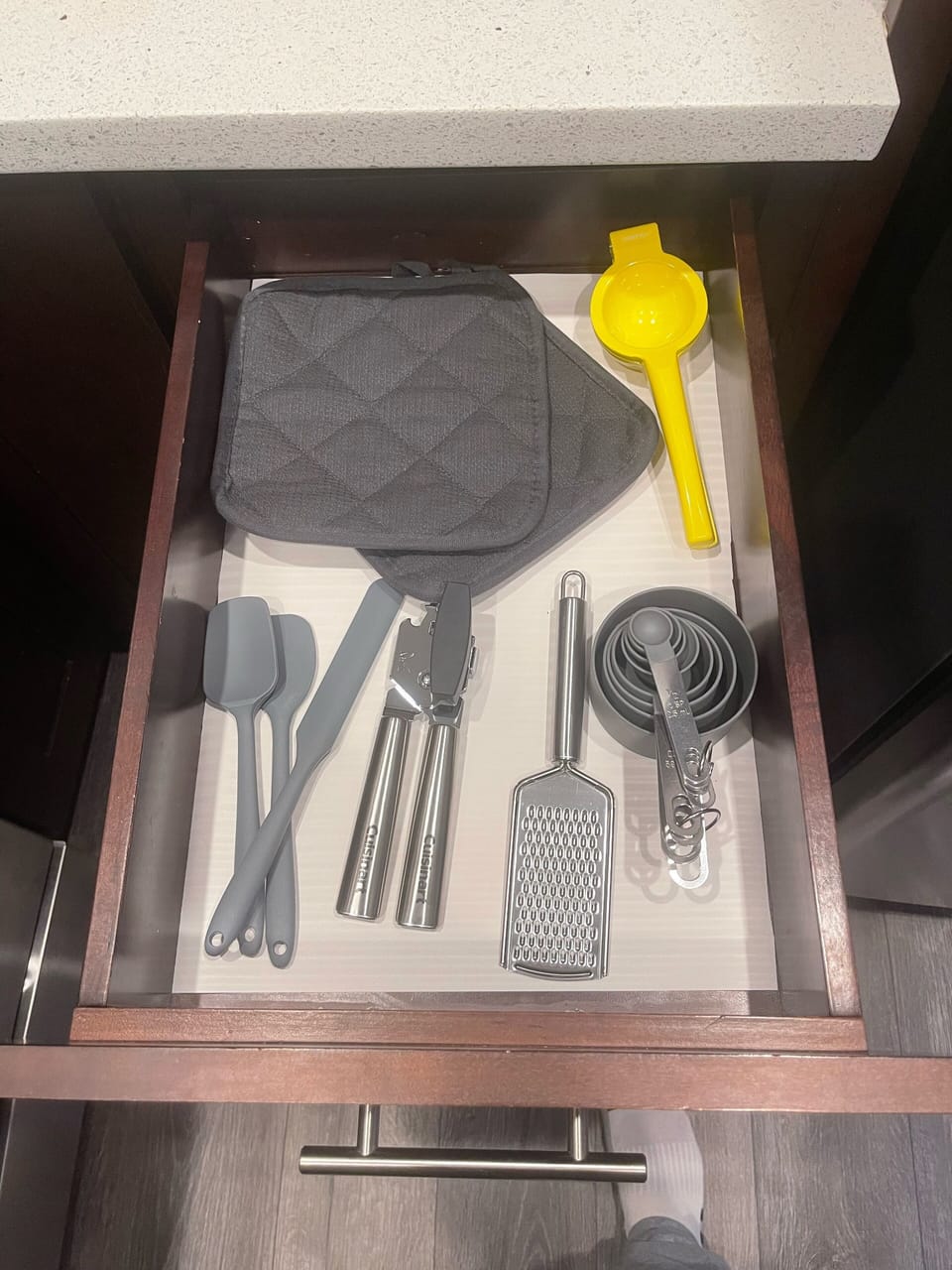 Potholders and Measuring Cups