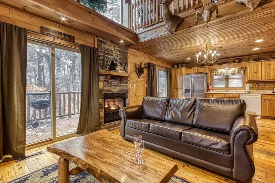 Mountain Man cozy living area