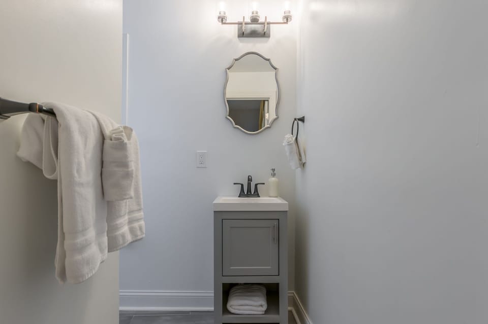 Professionally cleaned linens and towels are provided during your stay.