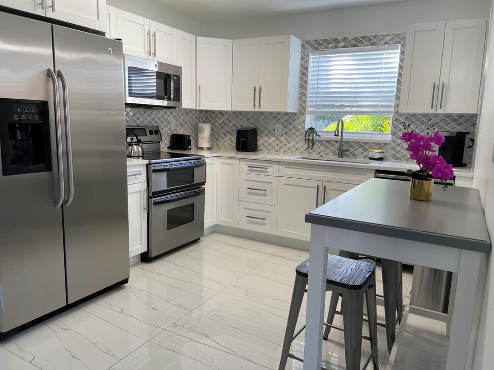 Fully equipped kitchen