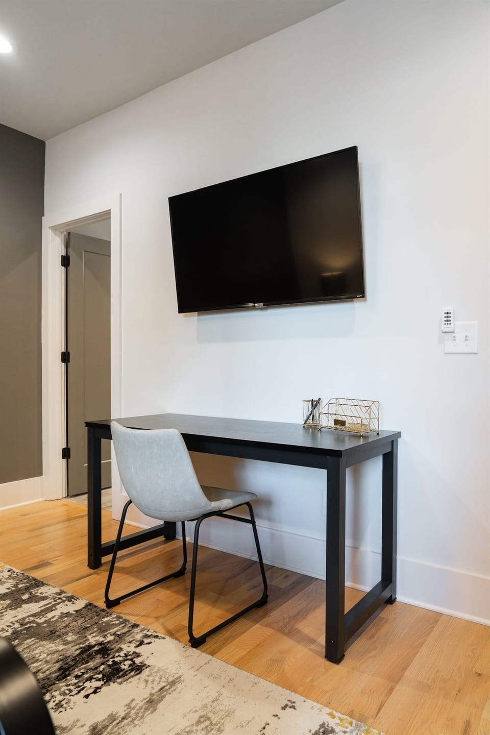 Workstation in Bedroom 2.