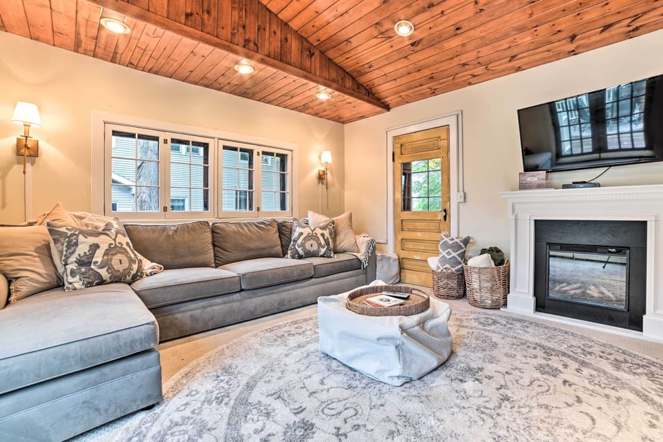 Gaylord Vacation Rental | 5BR | 4.5BA | 4,700 Sq Ft | Stairs Required