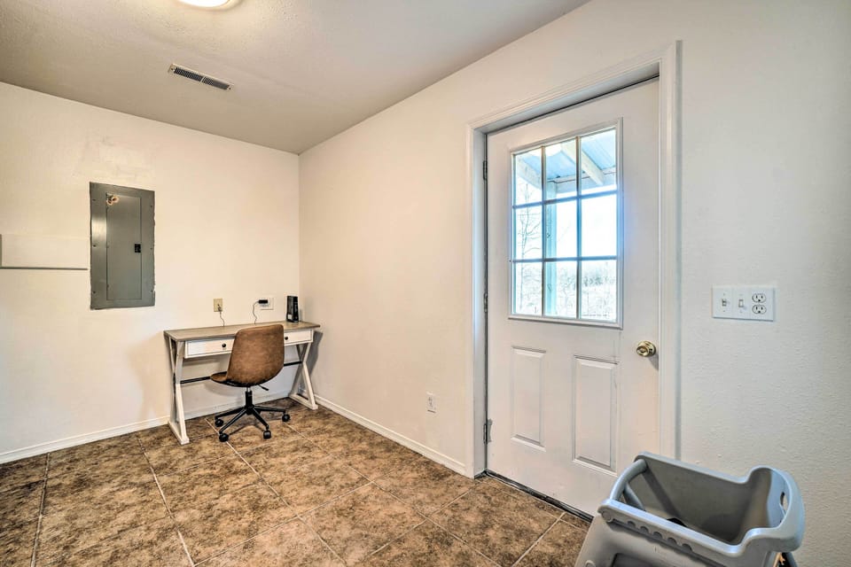 Laptop-Friendly Desk