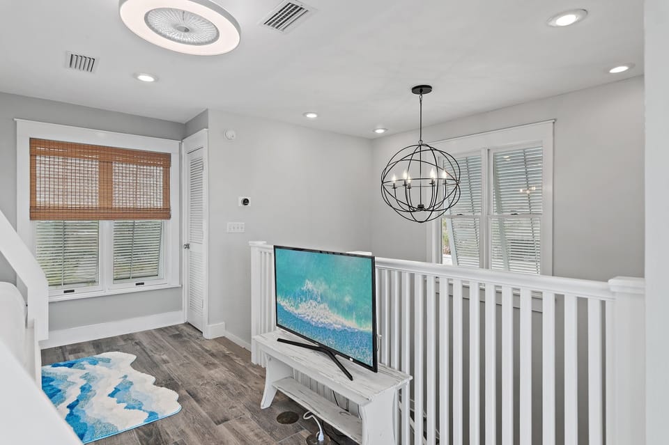 Wave N Sea - Water's Edge at Seacrest Beach - Third Floor - Bedroom 4 - (Semi-Private Loft Area) Built-In Bunk Beds With Two Twin Beds Over Two Full Beds