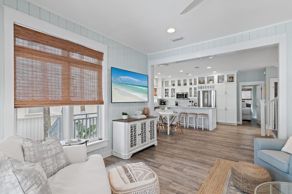 New 3 - Wave N Sea - Water's Edge at Seacrest Beach - First Floor - Living Area