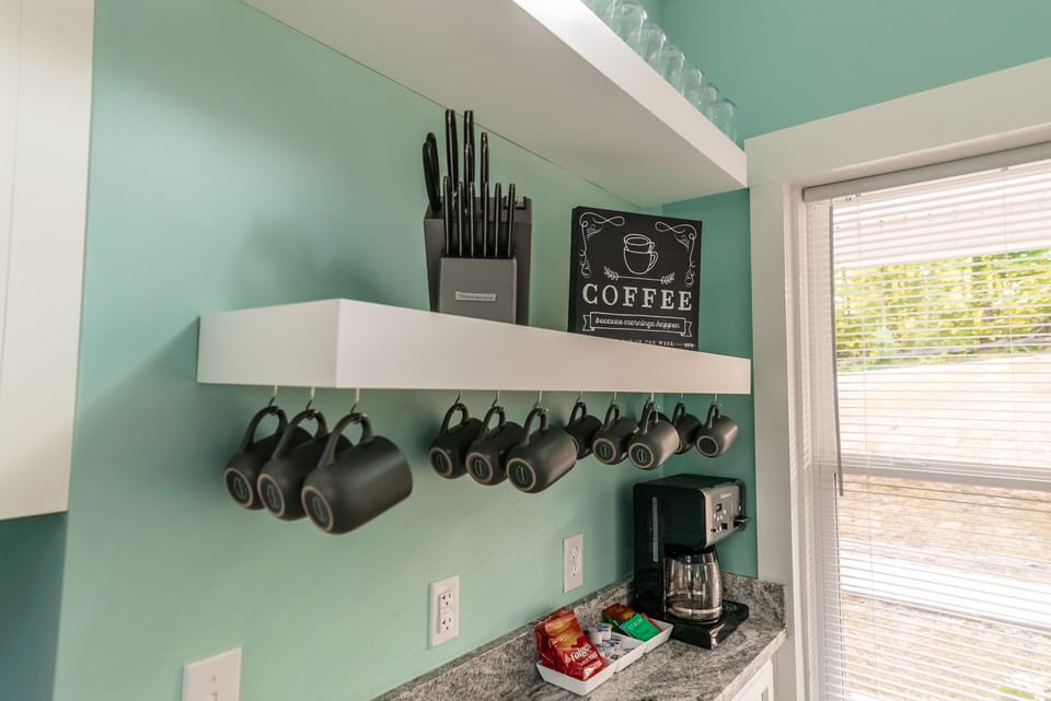 First floor coffee bar.