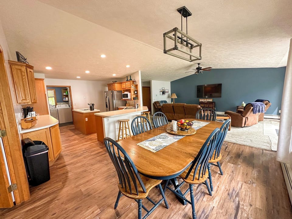 Kitchen and Living Area