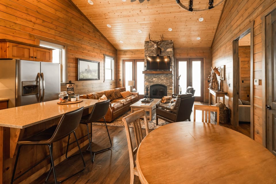 Cabin 2 | Top Level | Living Area