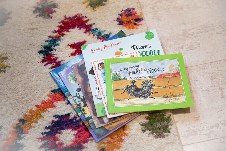 Lots of choice for a bedtime story