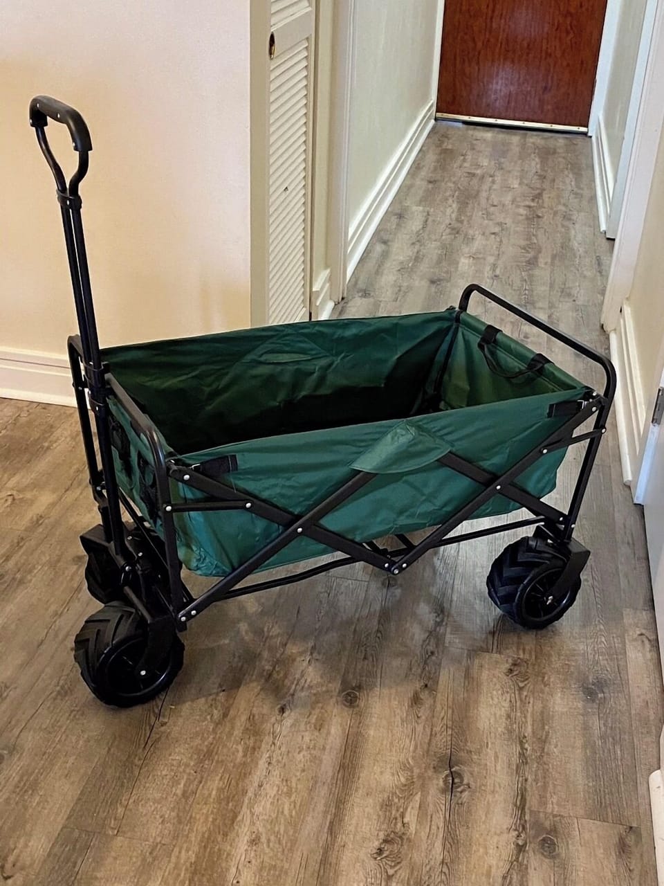 Wagon and beach chairs available for your use