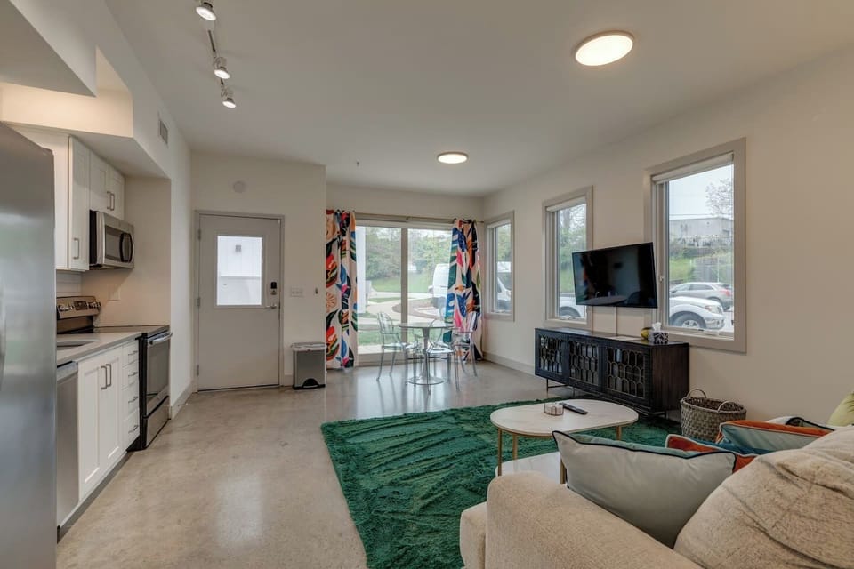 Living, Dining, Kitchen