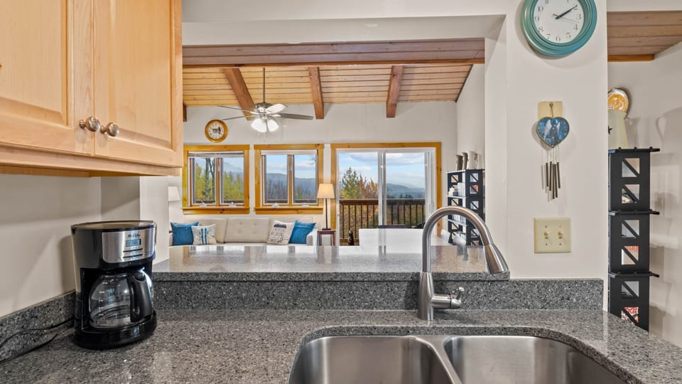 Gorgeous view from the sink