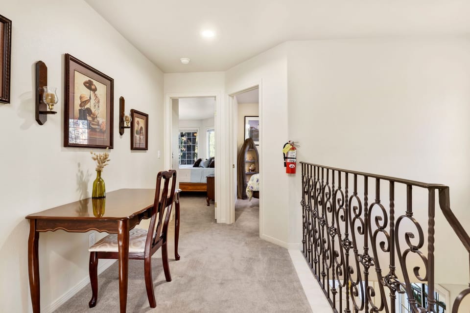Bright polished finishes 2nd floor, offering smooth access to the bedrooms