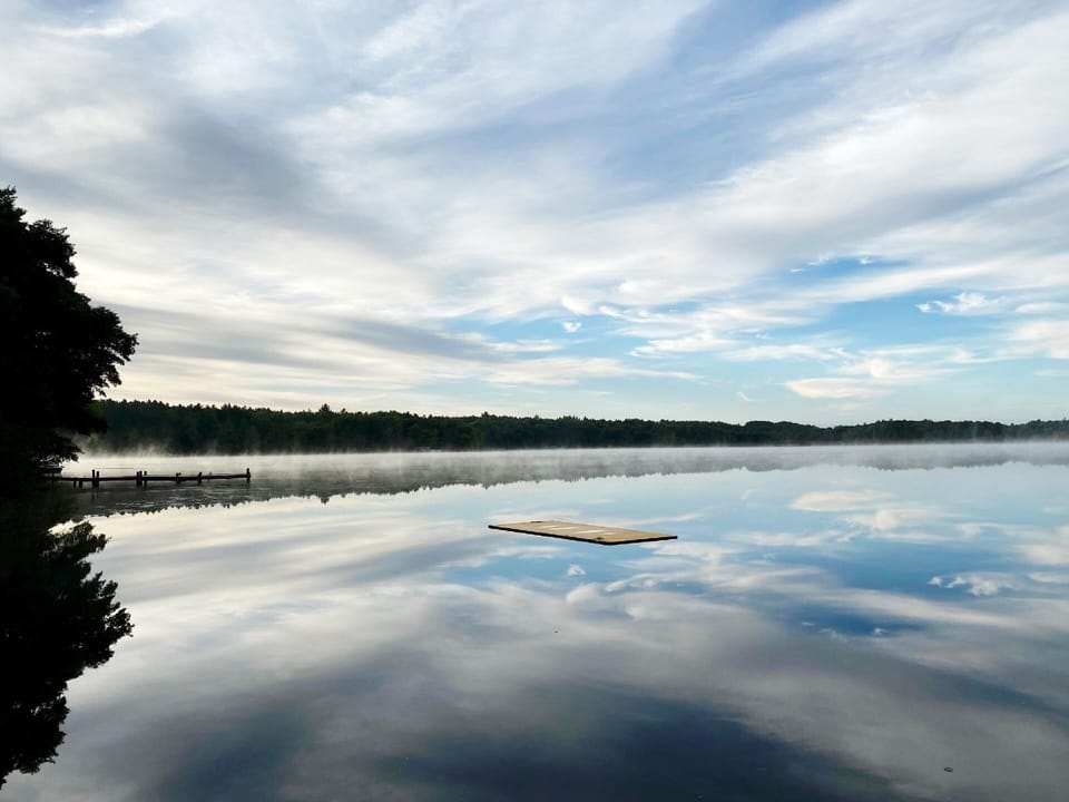 Beautiful Lincoln Lake, with panfish, Northern Pike and Largemouth Bass.