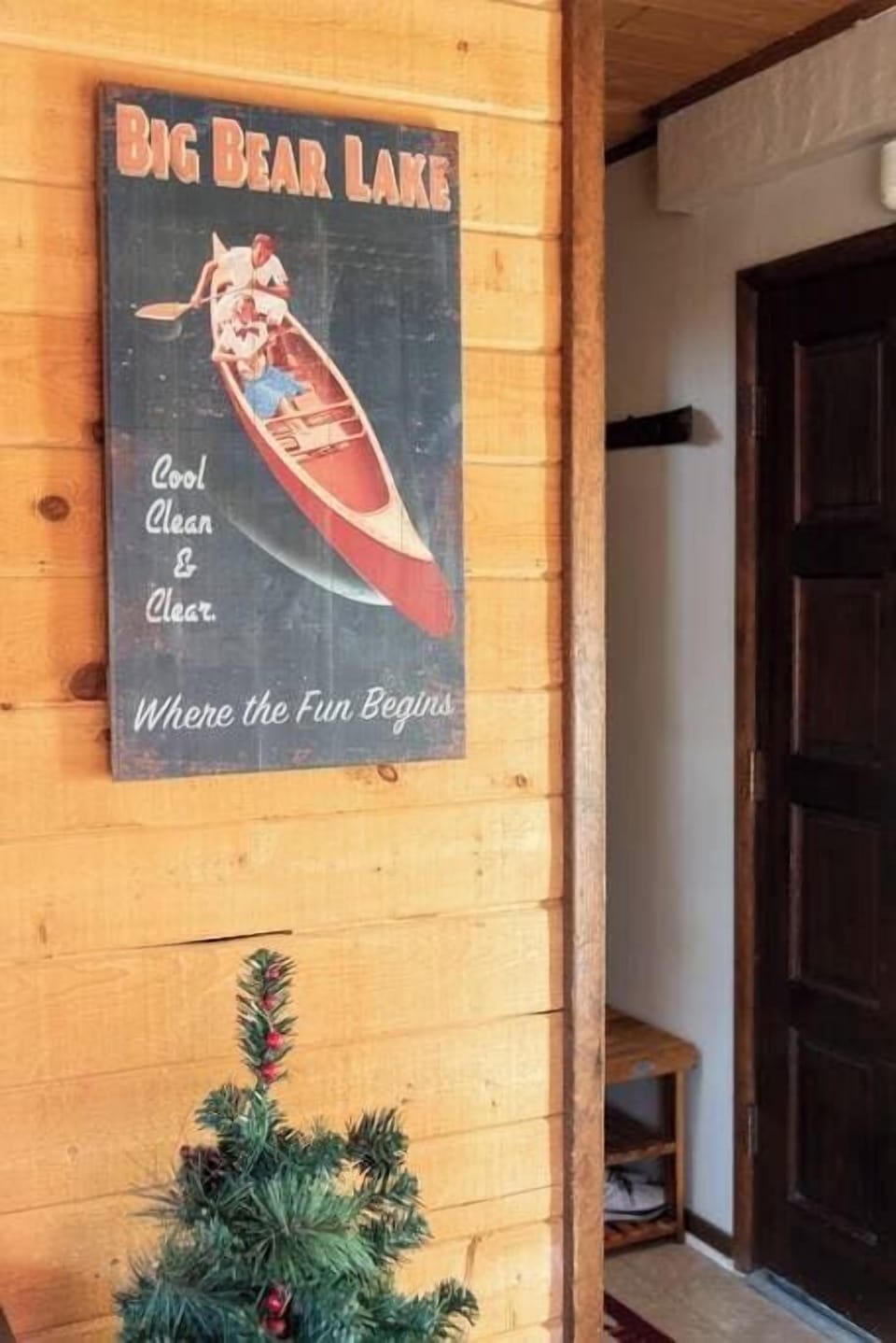 Lake sign