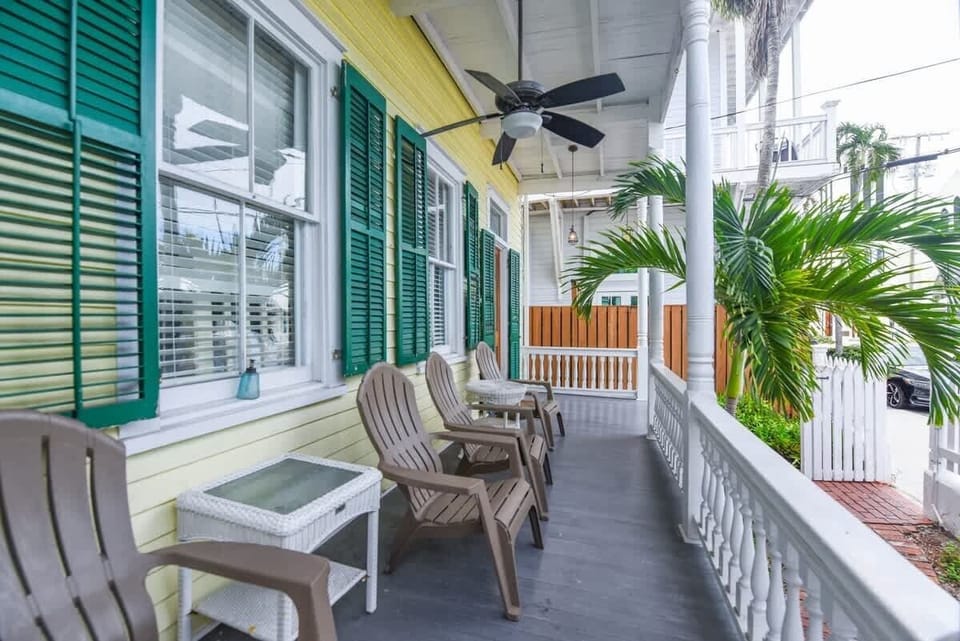 Shared Front Patio