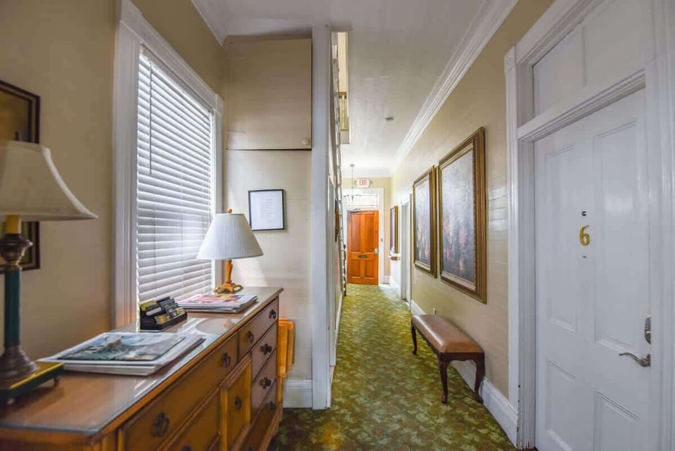 Hallway Leading to Units