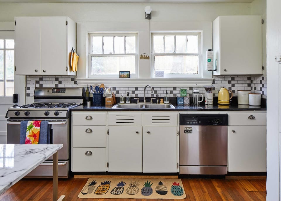 Fully stocked and ready for whatever you have in store, you'll love this kitchen!