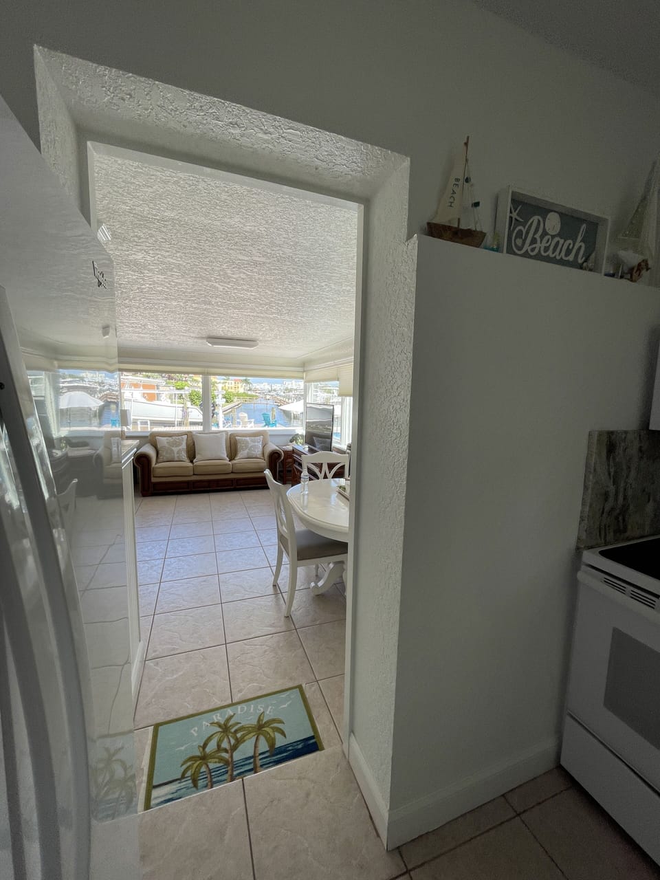 VIEW FROM KITCHEN