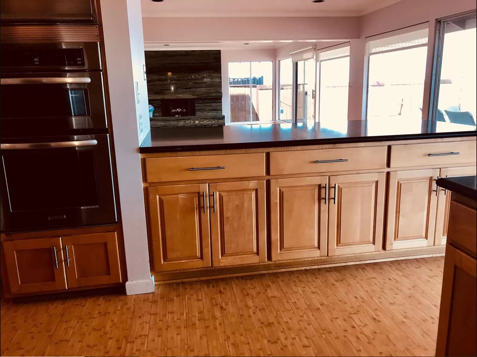 Open concept living area.