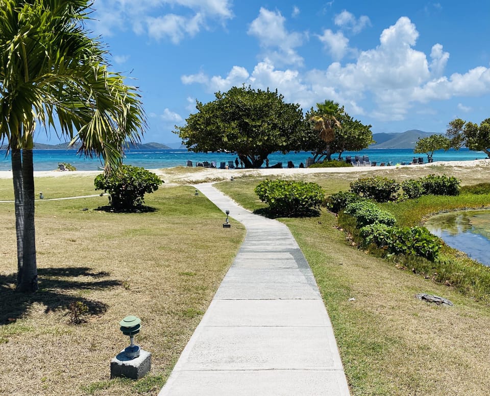 Steps from the water!