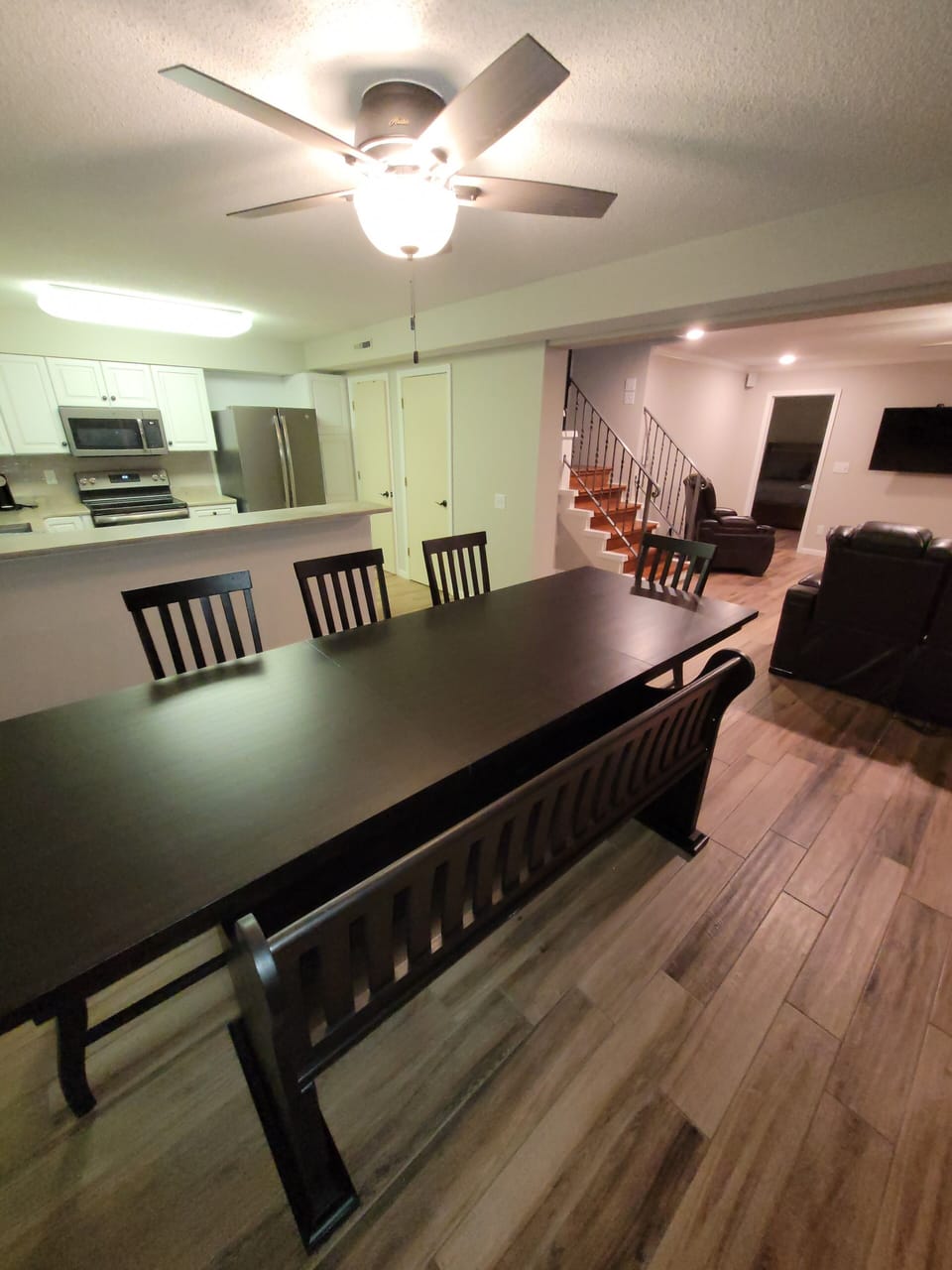 Large dinning room table