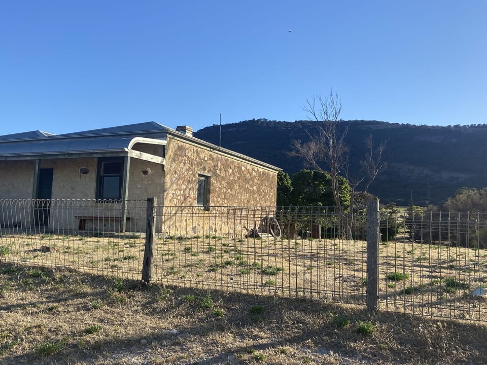 Farm Beach Cottage with Mount Dutton In the background. 