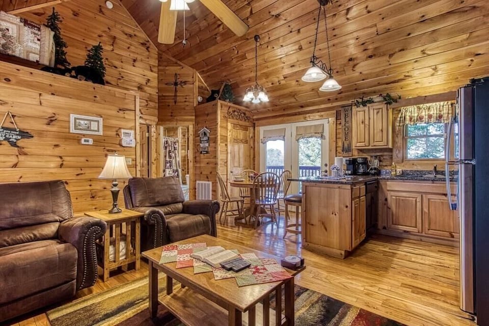 Escape From Reality's cozy living area