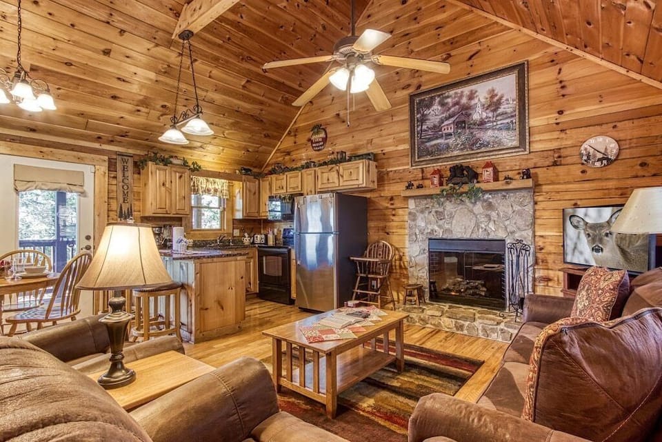 Escape From Reality's cozy living area