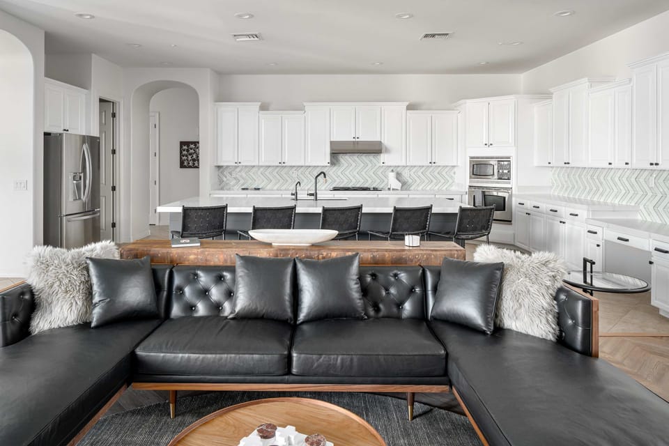 Fully renovated with fine details in the large kitchen.