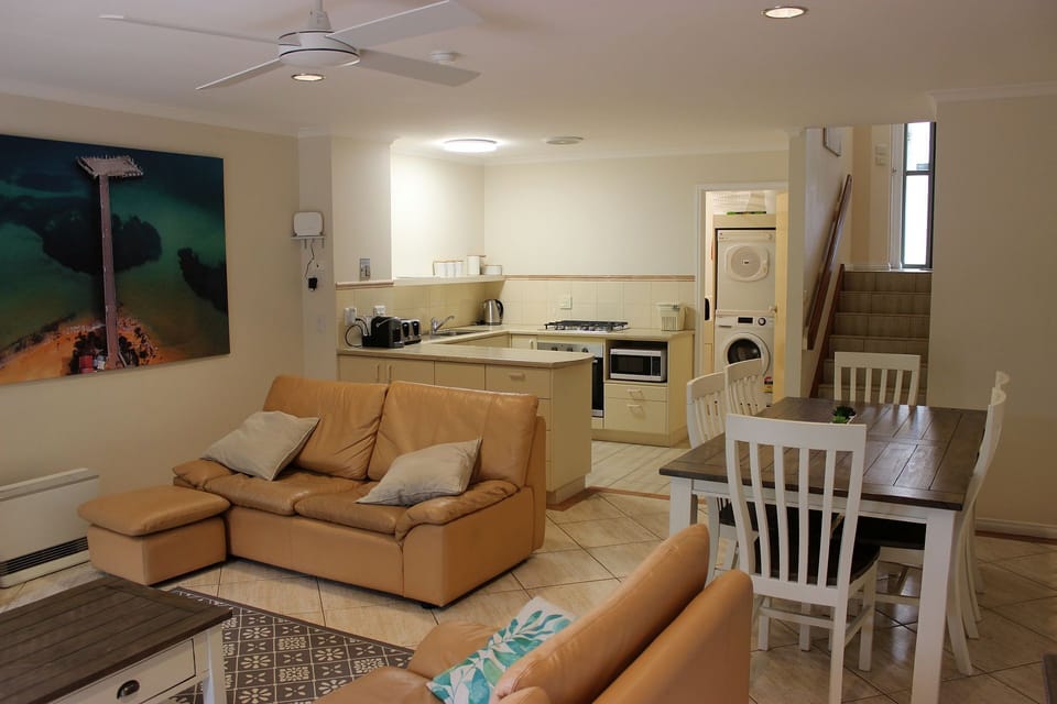 Open Plan Living - living, dining & kitchen