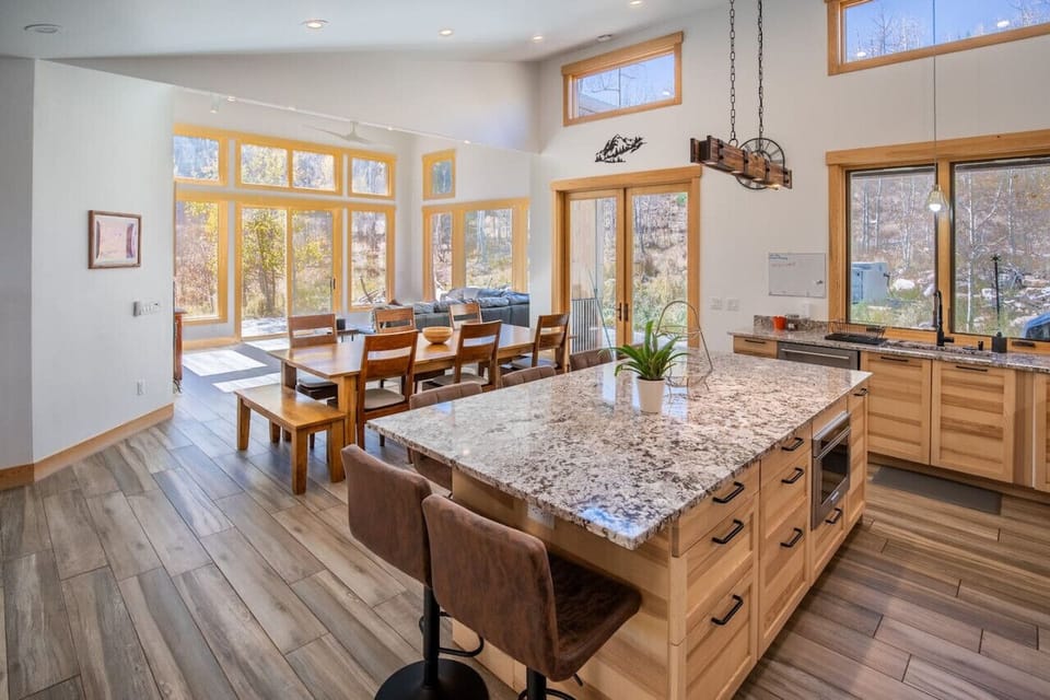 Dining area and Kitchen