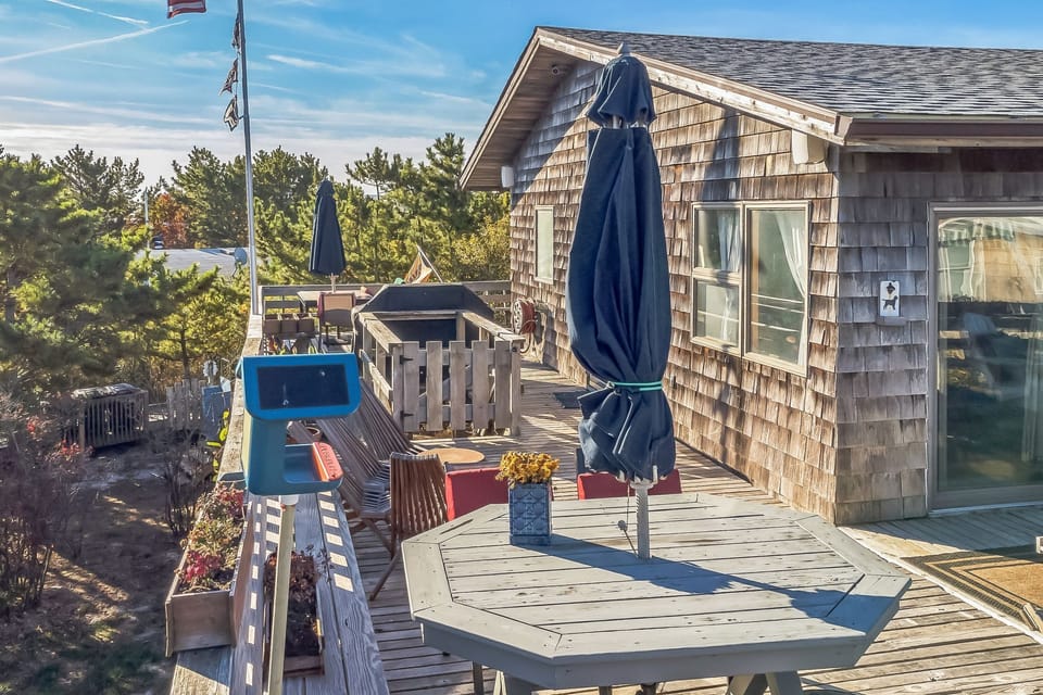 Exterior deck view