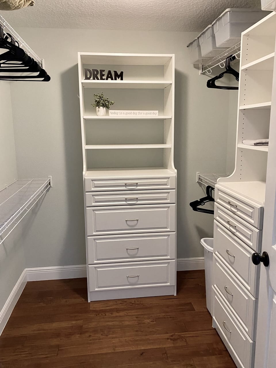 Master closet