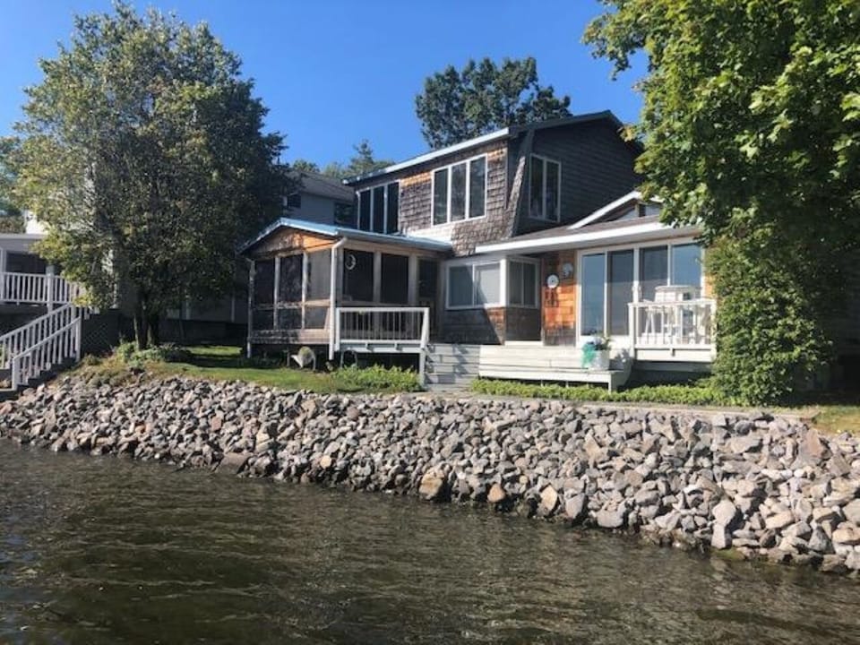 View from dock facing home.
