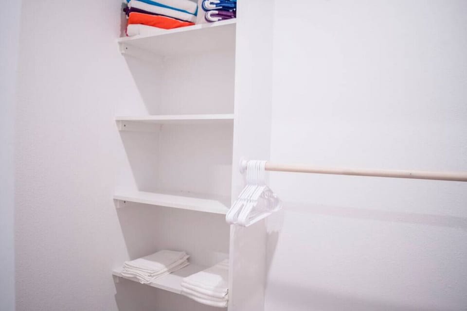 Floor #1 (Condo #1) closet in bedroom #3.