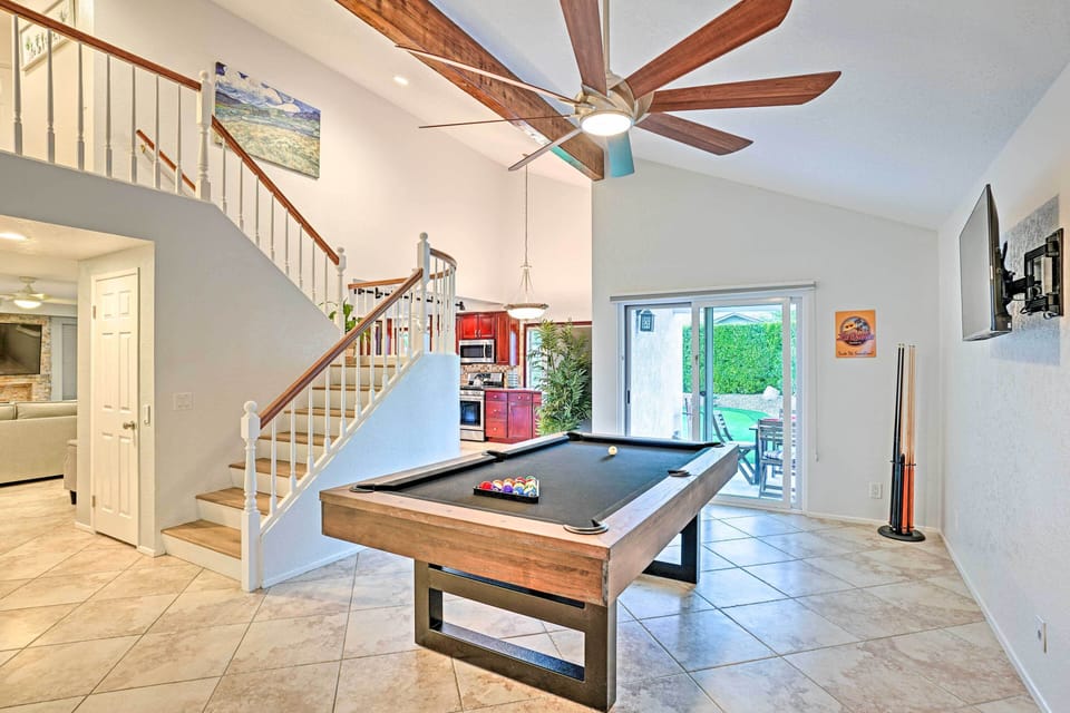 Game Room | 2-Story House | Stairs Required for Full Interior Access