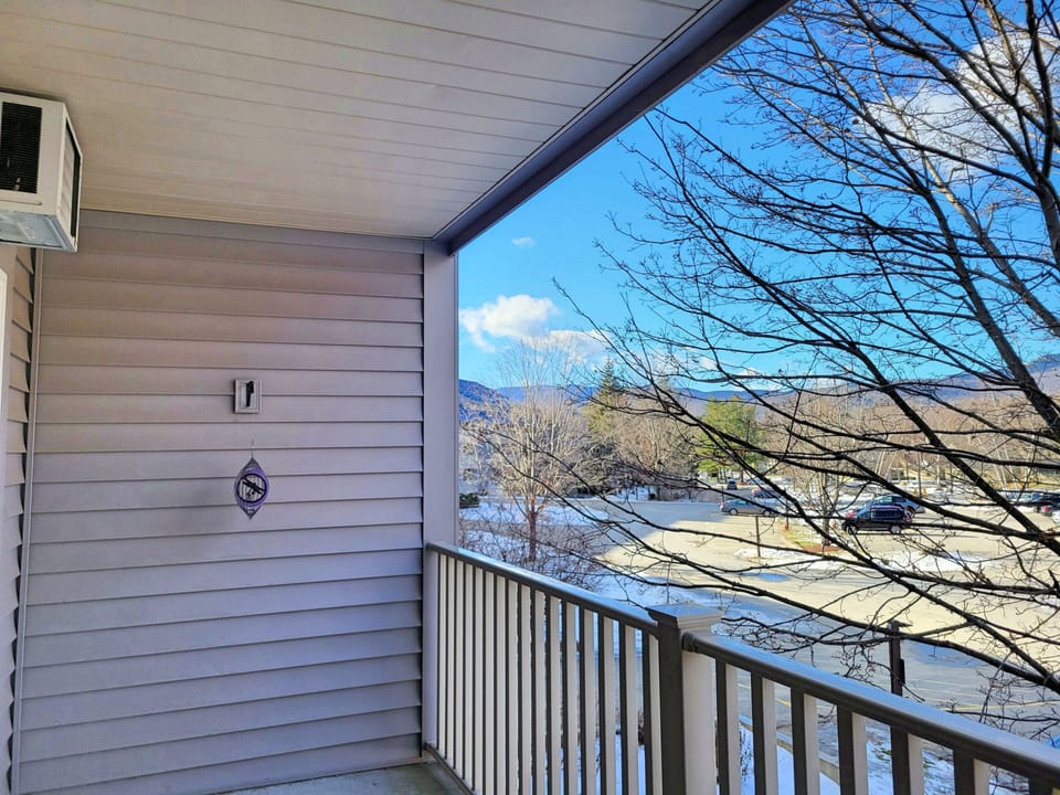 Deck view w/ mountains