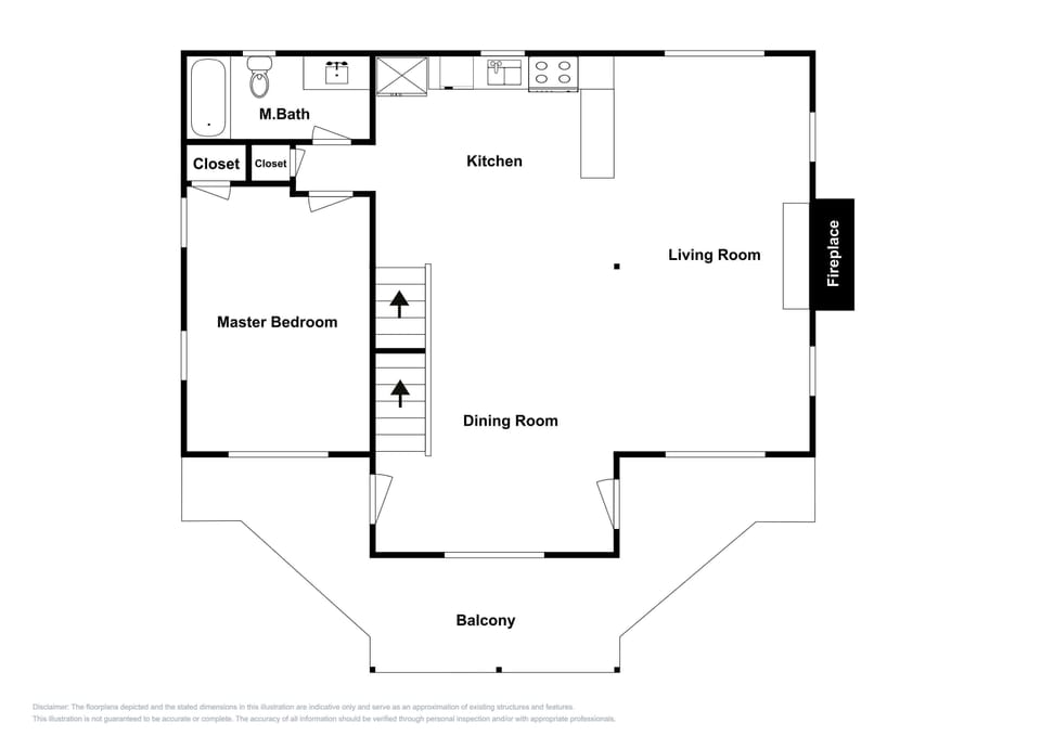 Main Floor (Second Floor) Map