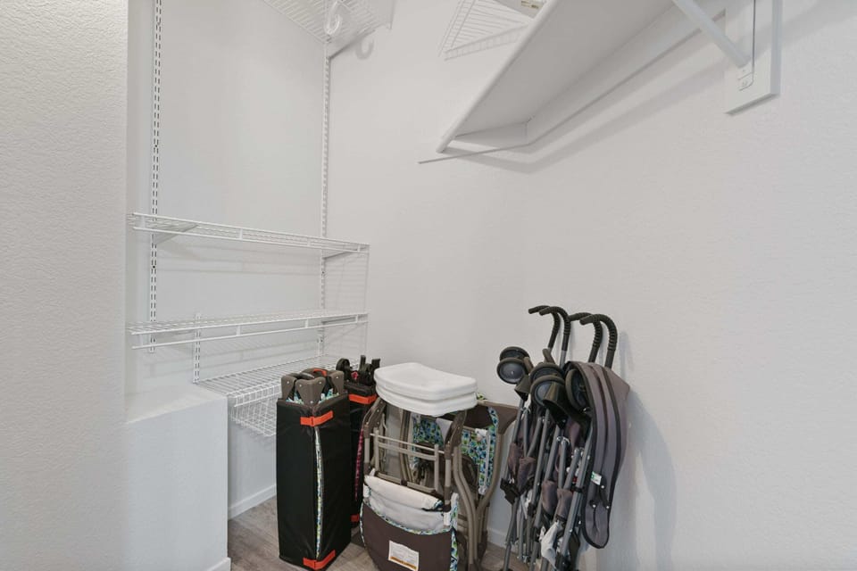 Let your kids live like locals with two baby high chairs, strollers, and pack n plays!