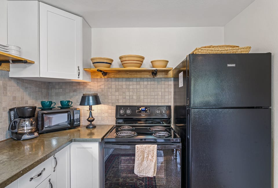 Fully stocked kitchen with everything you need to cook!