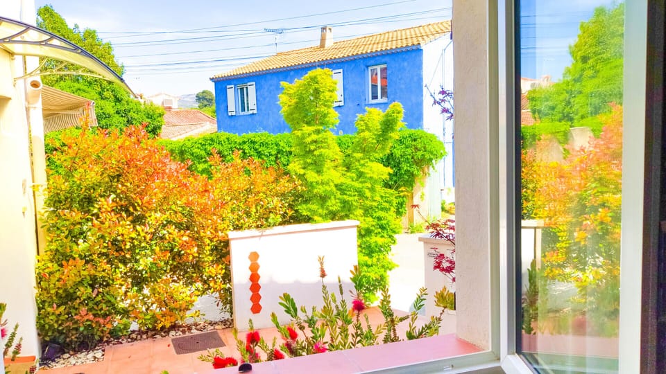 View from the accommodation