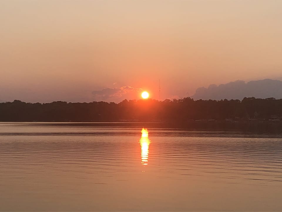 Sunset on the lake